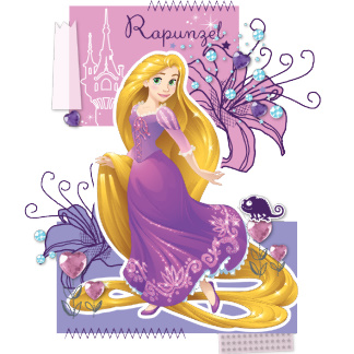Дисней Принцессы: Коллекция картинок с Рапунцель