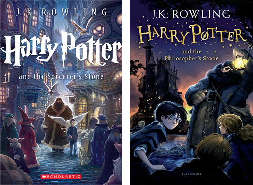 Сравнение новых обложек для книг по Гарри Поттеру