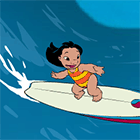Игра Лило и Стич: Серфинг с Лило