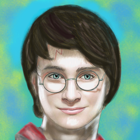 Как нарисовать Гарри Поттера