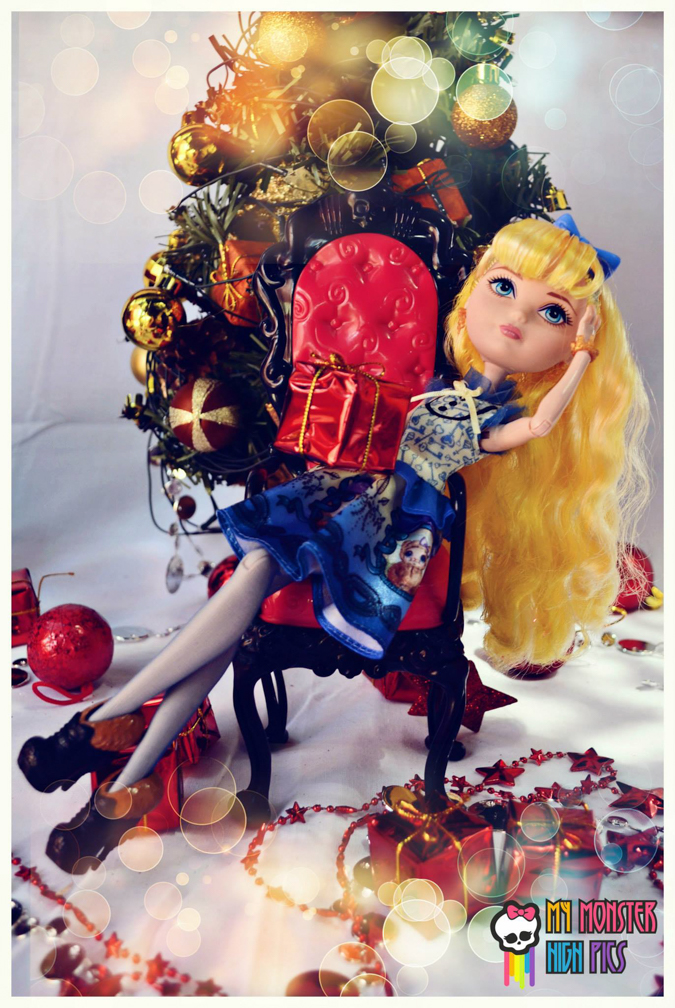 Эвер Афтер Хай: Новогодняя (Рождественская) фото сессия с куклами