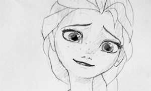 Как нарисовать разные эмоции Эльзы