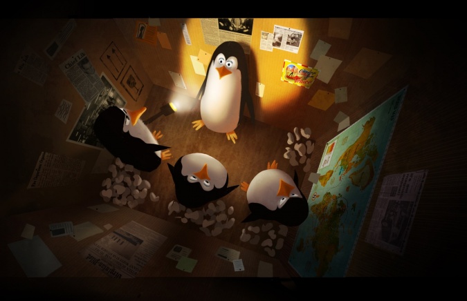 Пингвины Мадагаскара: Концепт арты