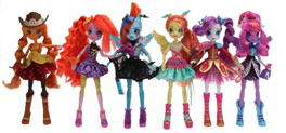 Куклы Девушки Эквестрии: Вся коллекция Rainbow Rocks Rocking Hairstyle