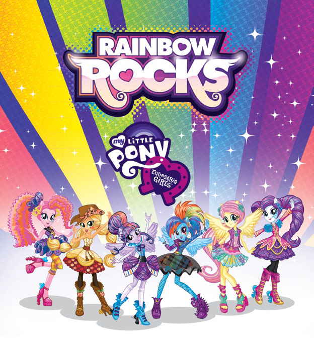 Куклы Девушки Эквестрии: Вся коллекция Rainbow Rocks Rocking Hairstyle
