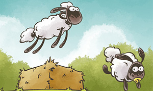 Игра: Три овечки в подземелье