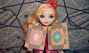 Распечатки для кукол Эвер Афтер Хай: Книги из спешала Сказка Наизнанку