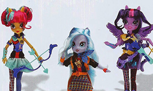 Девушки Эквестрии 3  Friendship games - куклы по новому мультфильму