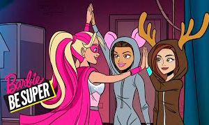 Новые мультфильмы с Барби Супер Принцессой в формате комиксов