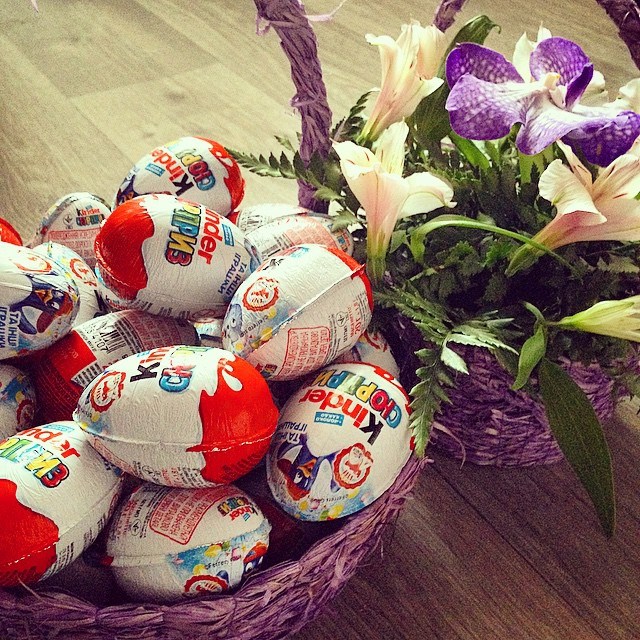 Кавайные пасхальные картинки