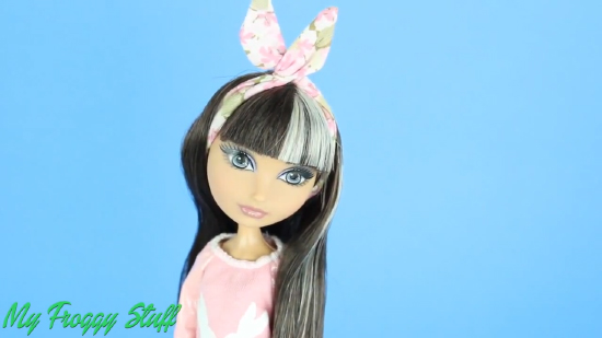 Поделки для девочек: Как сделать ободок для куклы в форме кроличьих ушек