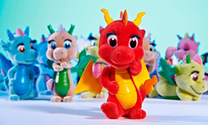 Новые коллекционные игрушки дракончики Safiras