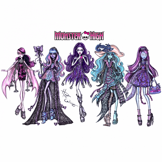 Monster High Haunted: Монстряшки - супер модели