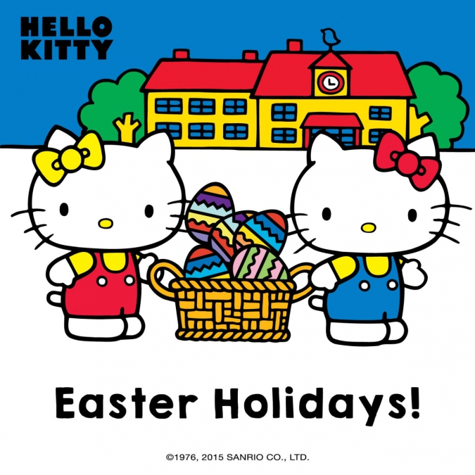 Кавайные пасхальные картинки