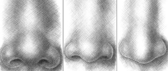 Рисование: Как рисовать нос