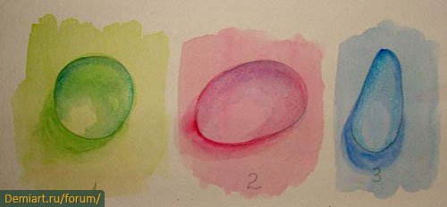 Как рисовать реалистичные капли воды акварельными красками