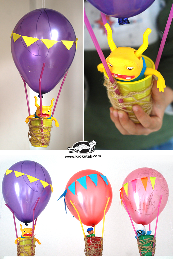 Поделки для девочек: Воздушные шары своими руками
