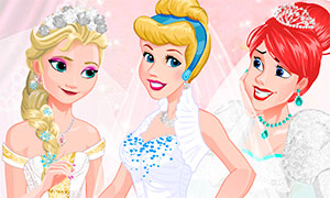 Игра для девочек: Свадебный бал принцесс