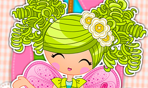 Игра Лалалупси: Одевалка Цветочной феи - Pix E. Flutters