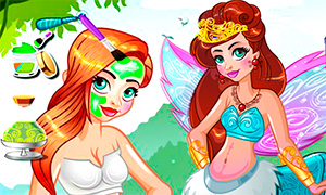 Игра для девочек: Преображение принцессы кентавра