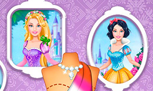 Игра для девочек: Дизайн платья в стиле Дисней Принцесс