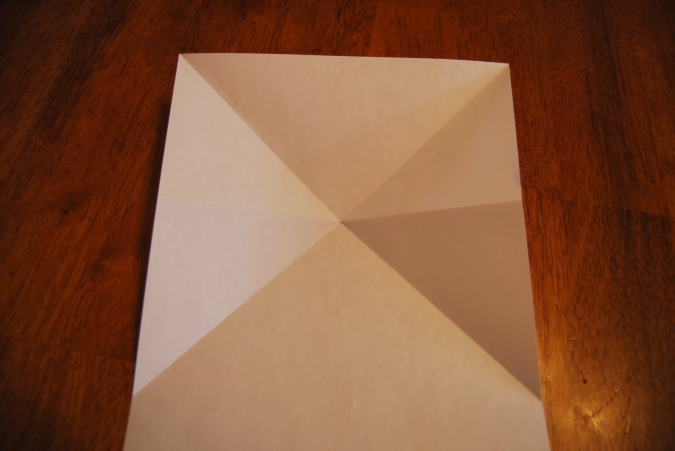 Поделки оригами: Баскетбольное кольцо из бумаги