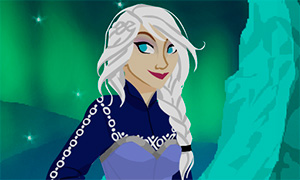 Игра: Мейкер героинь из Холодного Сердца в стиле концепт артов