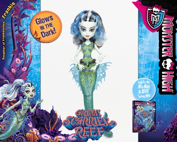 Монстр Хай: Новая кукла Фрэнки Штейн Great Scarrier Reef