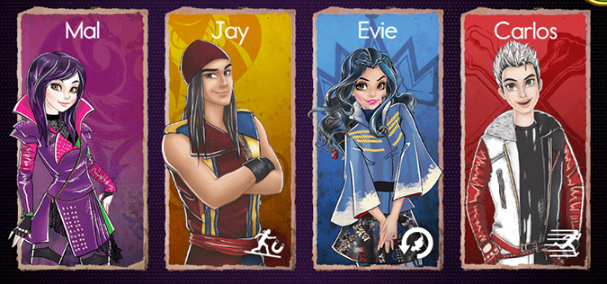 Игра: Наследники Descendants - Isle of the Lost Rush