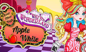 Игра Эвер Афтер Хай: Эппл Уайт Way Too Wonderland