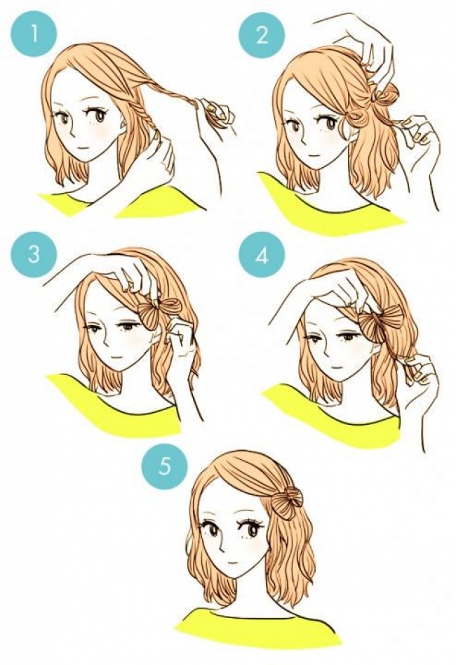 Красивые прически для девочек: Способы убрать челку и волосы с лица