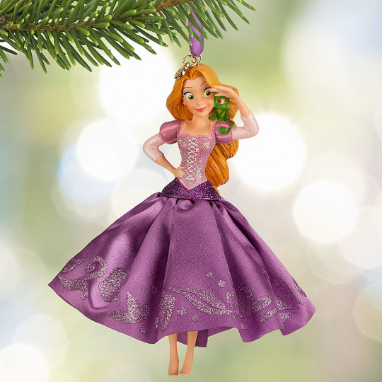 Новые новогодние игрушки на елку с принцессами Дисней