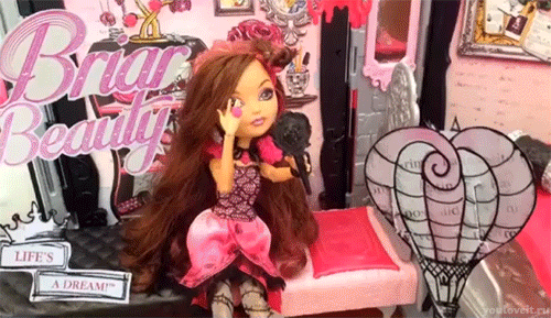 Анимашки (анимации) с куклами Эвер Афтер Хай