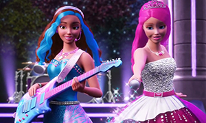 Барби Рок Принцесса: Музыкальное видео "Спой на весь мир"