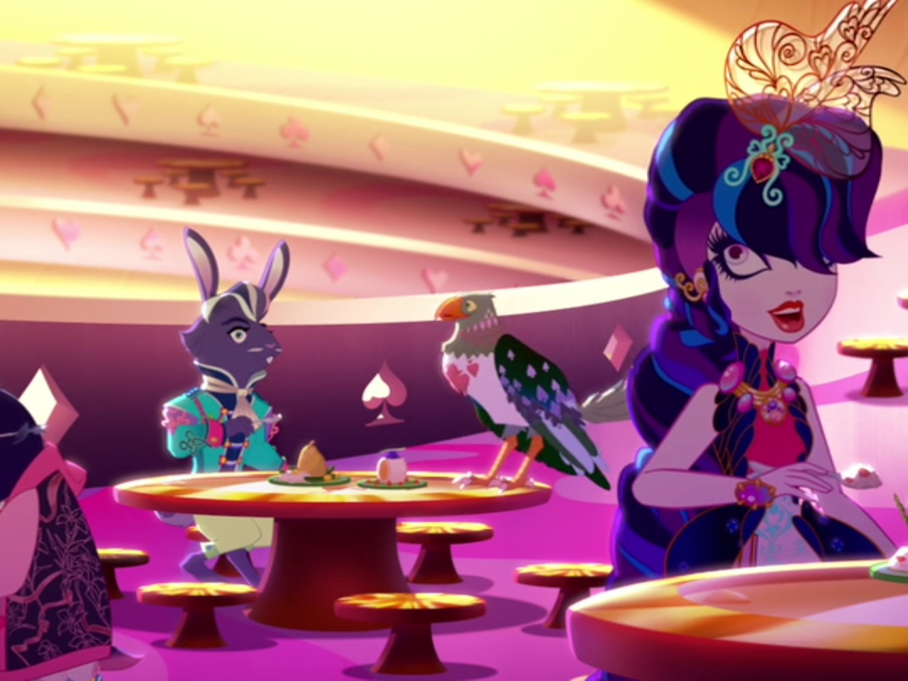 Кадры из мультфильма Эвер Афтер Хай: Путь в Страну Чудес - YouLoveIt.ru