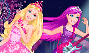Игра: Барби принцесса и поп-звезда