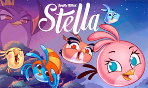 Онлайн игра Angry Birds Stella