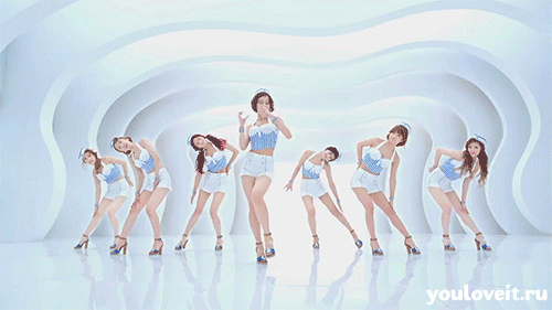Танец Винкс Баттерфликс и клип корейской группы Rainbow