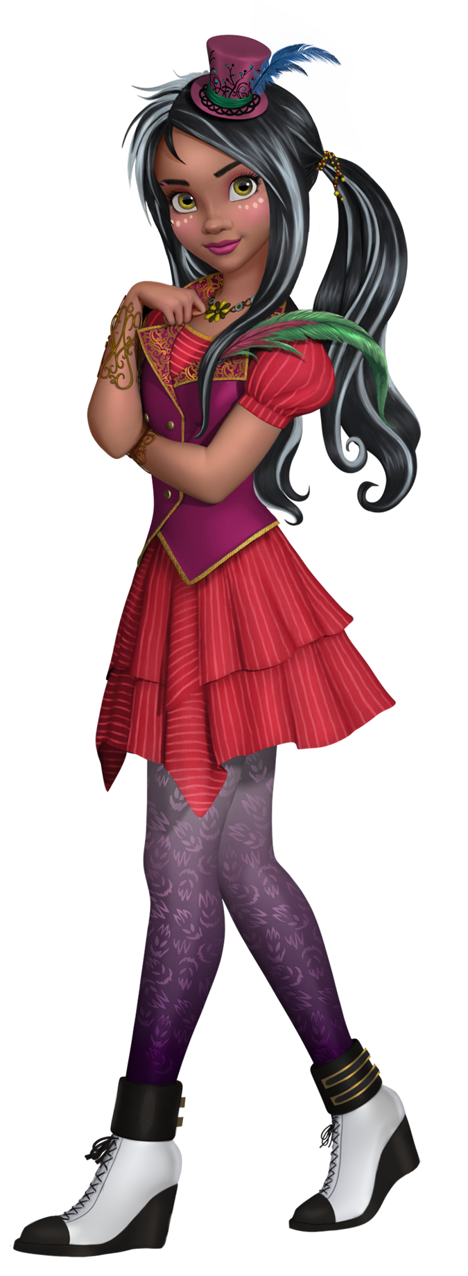 Новые героини в мультфильмах Descendants: Wicked World Новые героини в мультфильмах Descendants: Wicked World