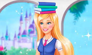 Игра Барби: Школа для настоящих принцесс