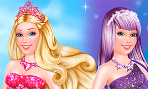 Игра: Барби принцесса или поп-звезда