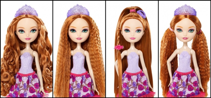 Эвер Афтер Хай: Кукла Холли Охара "Стильные Прически"