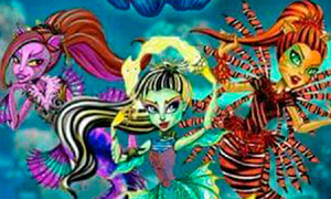 Монстр Хай Great Scarrier Reef: Куклы Дракулауры и Клодин?