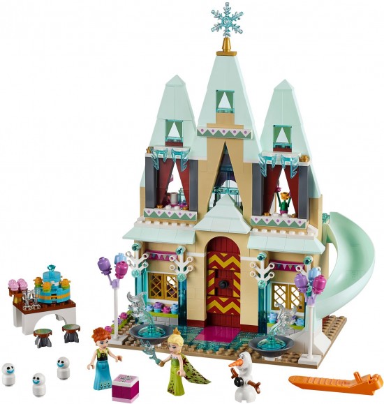 Лего Холодное Сердце 2016: Праздничный замок и Приключение Анны и Кристоффа