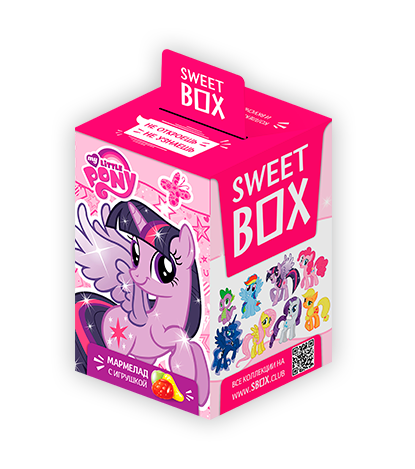 My Little Pony SWEET BOX  («Свитбокс»): Игрушка в коробочке со сладостями
