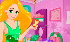 Игра для девочек: Уборка после пижамной вечеринки Дисней Принцесс