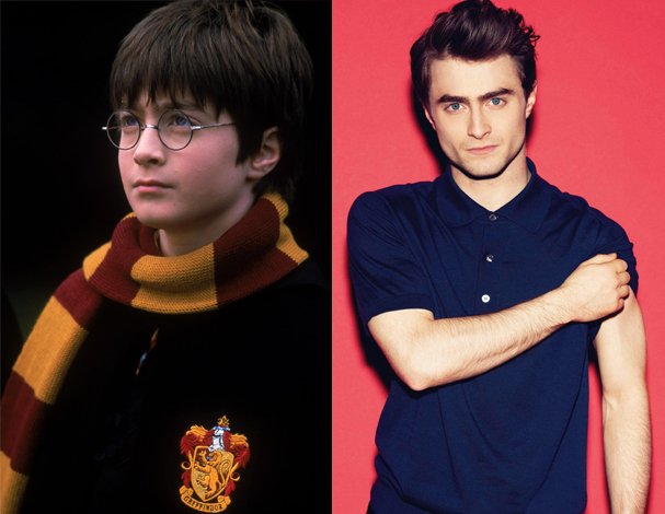 Герои Гарри Поттера тогда и сейчас