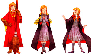 Холодное Сердце и Гарри Поттер: Анна и годы обучения в Хогвартсе
