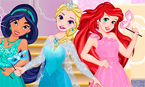 Игра для девочек: Дисней Принцессы идут на бал
