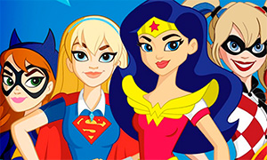 Игра DC Super Hero Girls: Тест какая ты супер героиня